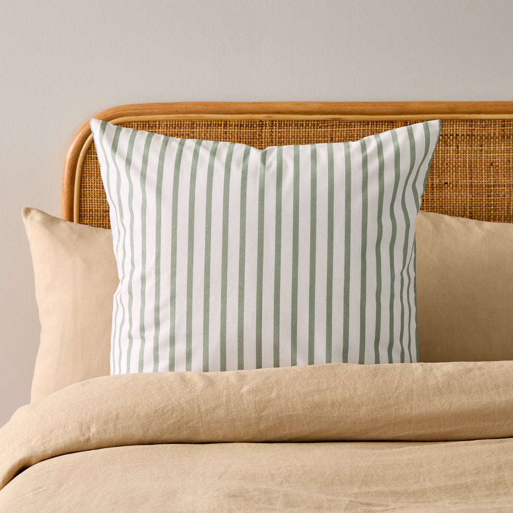 Adorn Living Stripe European Pillowcase