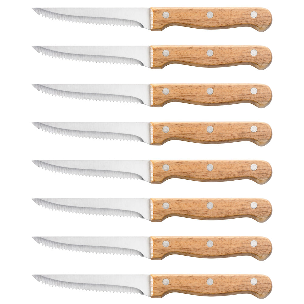 Baccarat Gourmet Set of 8 Steak Knives