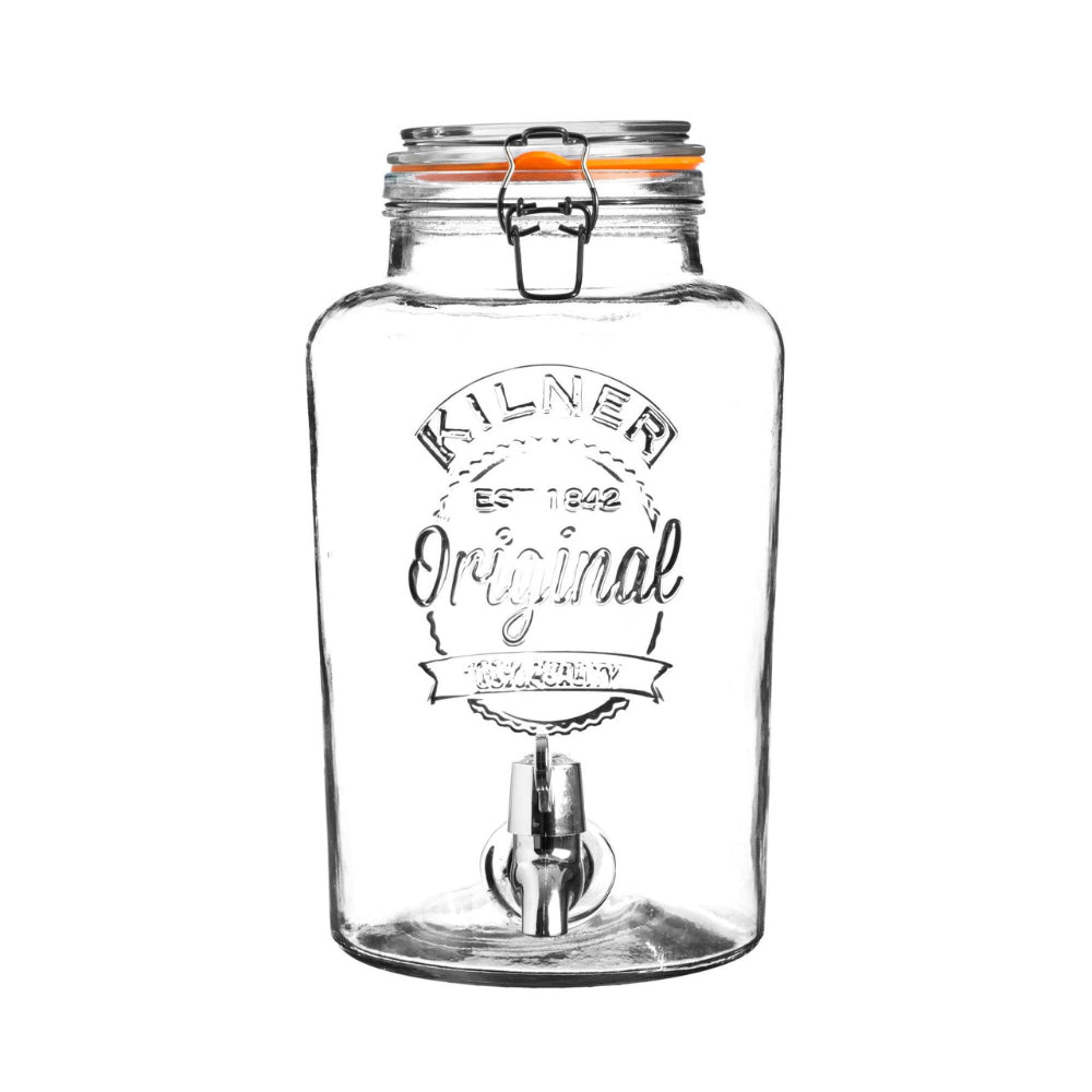 Kilner Round Storage Jar with Dispensing Tap 5L