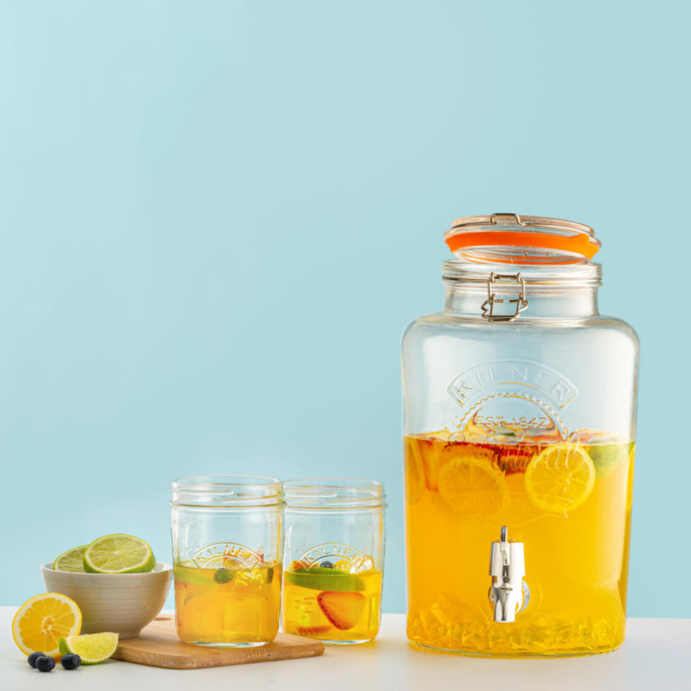 Kilner Round Storage Jar with Dispensing Tap 5L