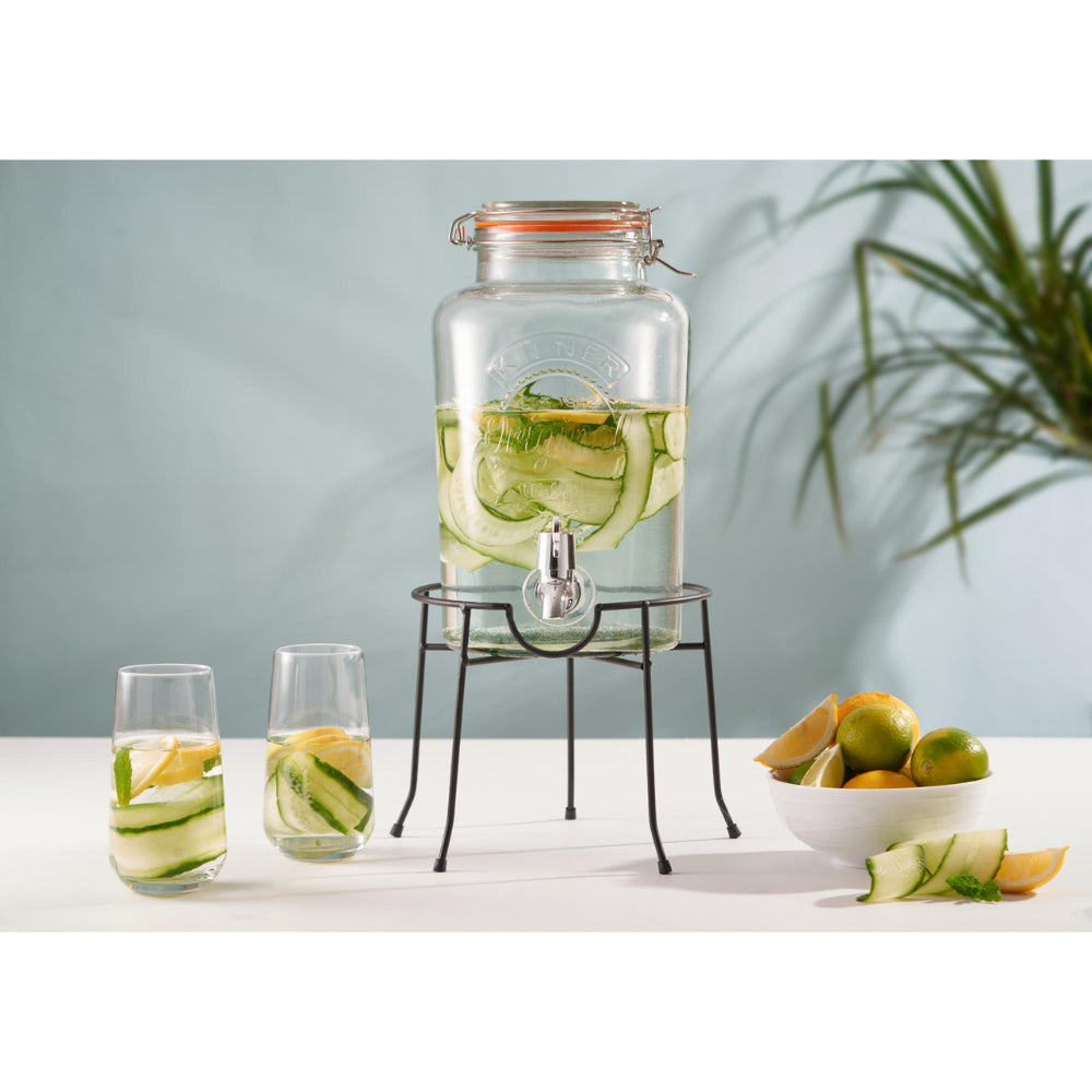 Kilner Round Storage Jar with Dispensing Tap 5L