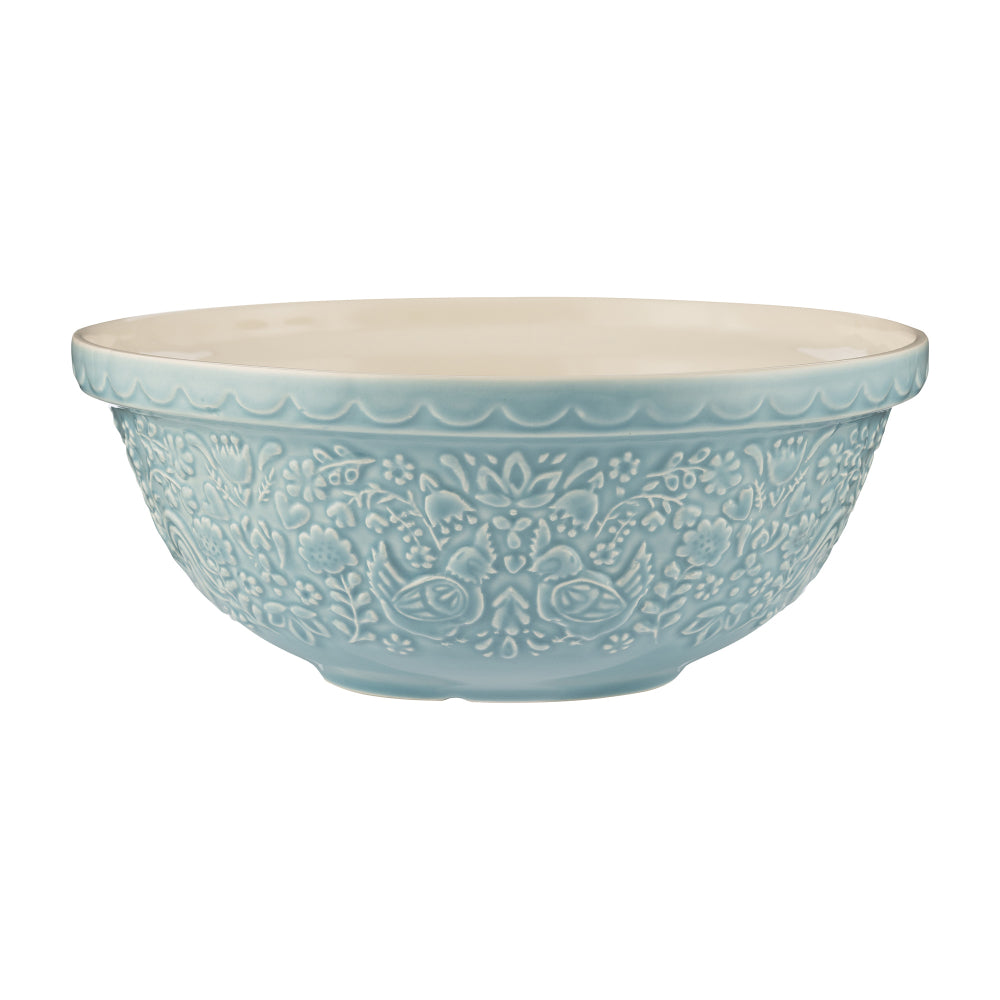 Mason Cash Home To Roost Hen Mixing Bowl Blue 26cm