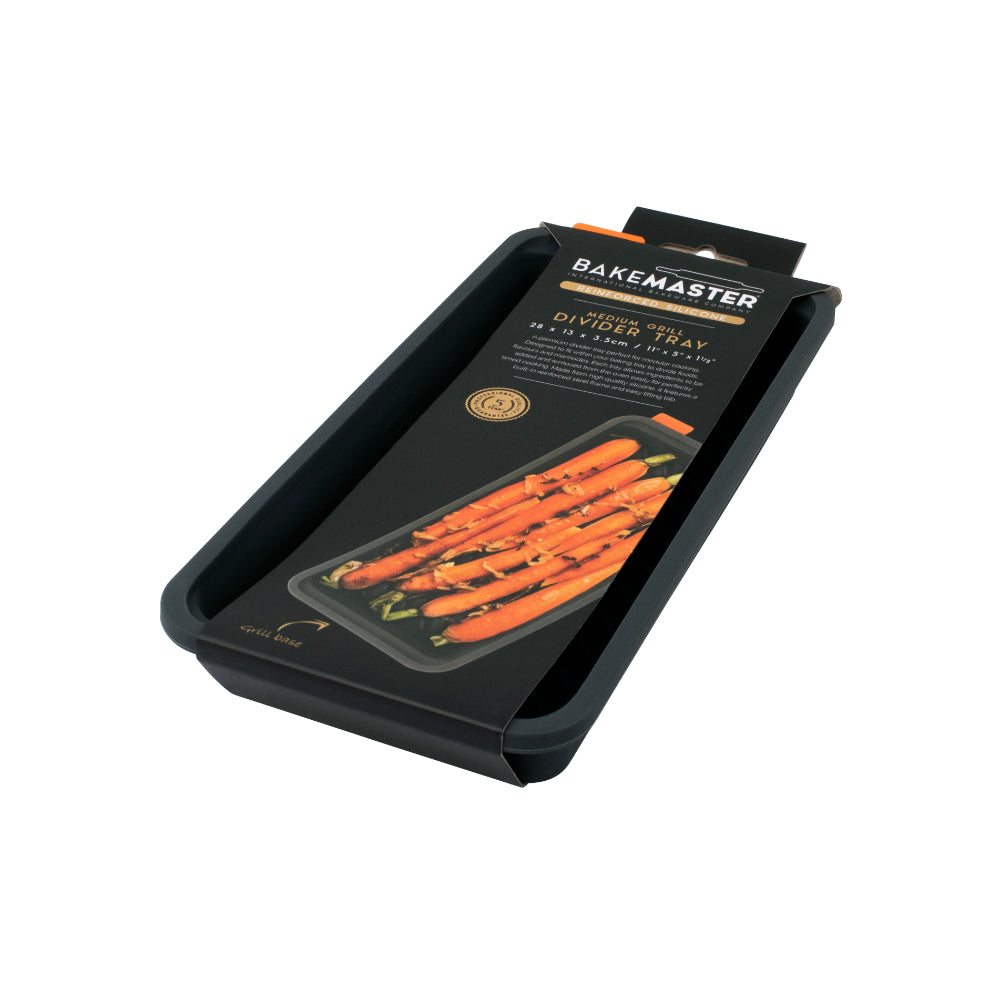 Bakemaster Medium Grill Divider Tray 28x13x35cm