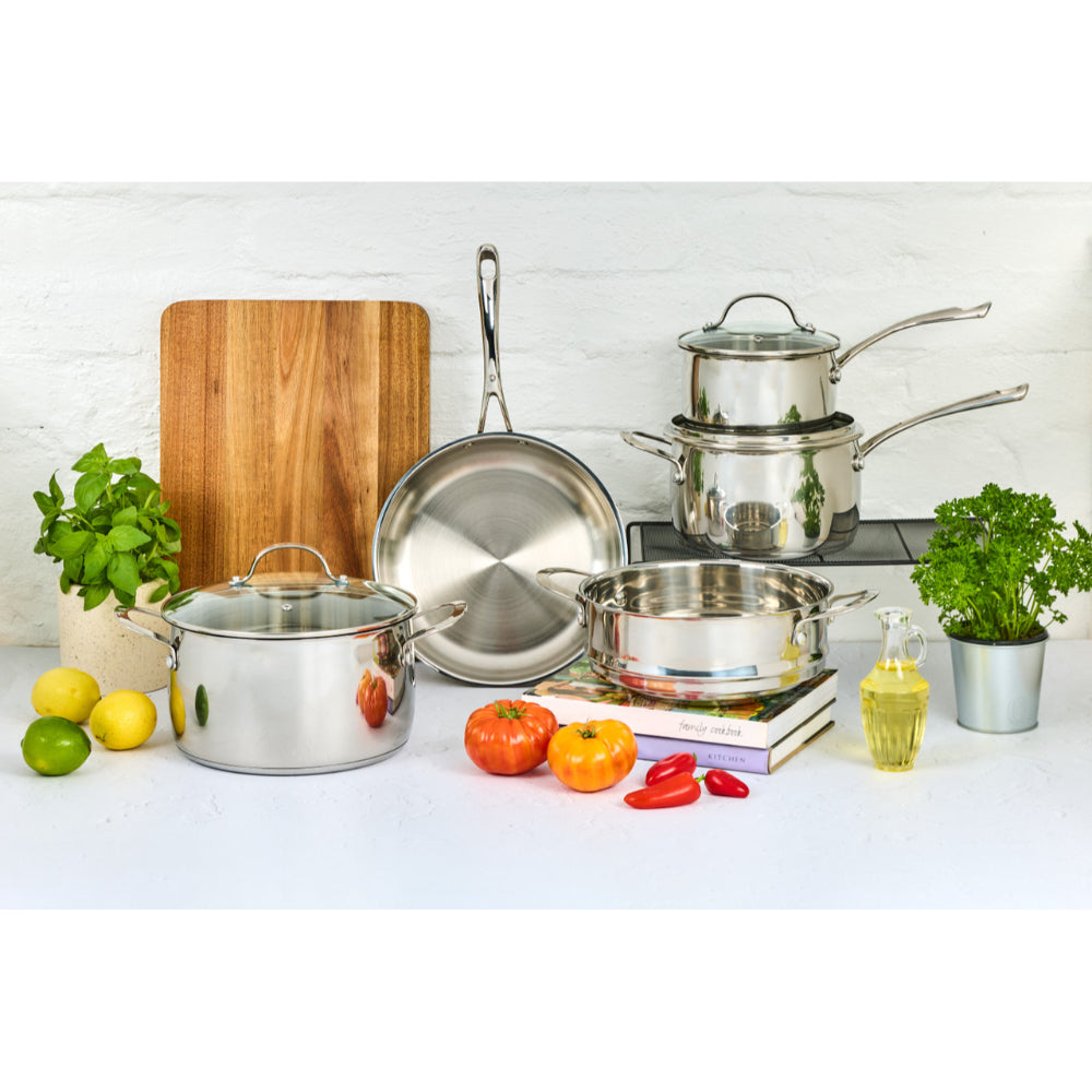 Swiss Diamond Premium Steel 5 Piece Set