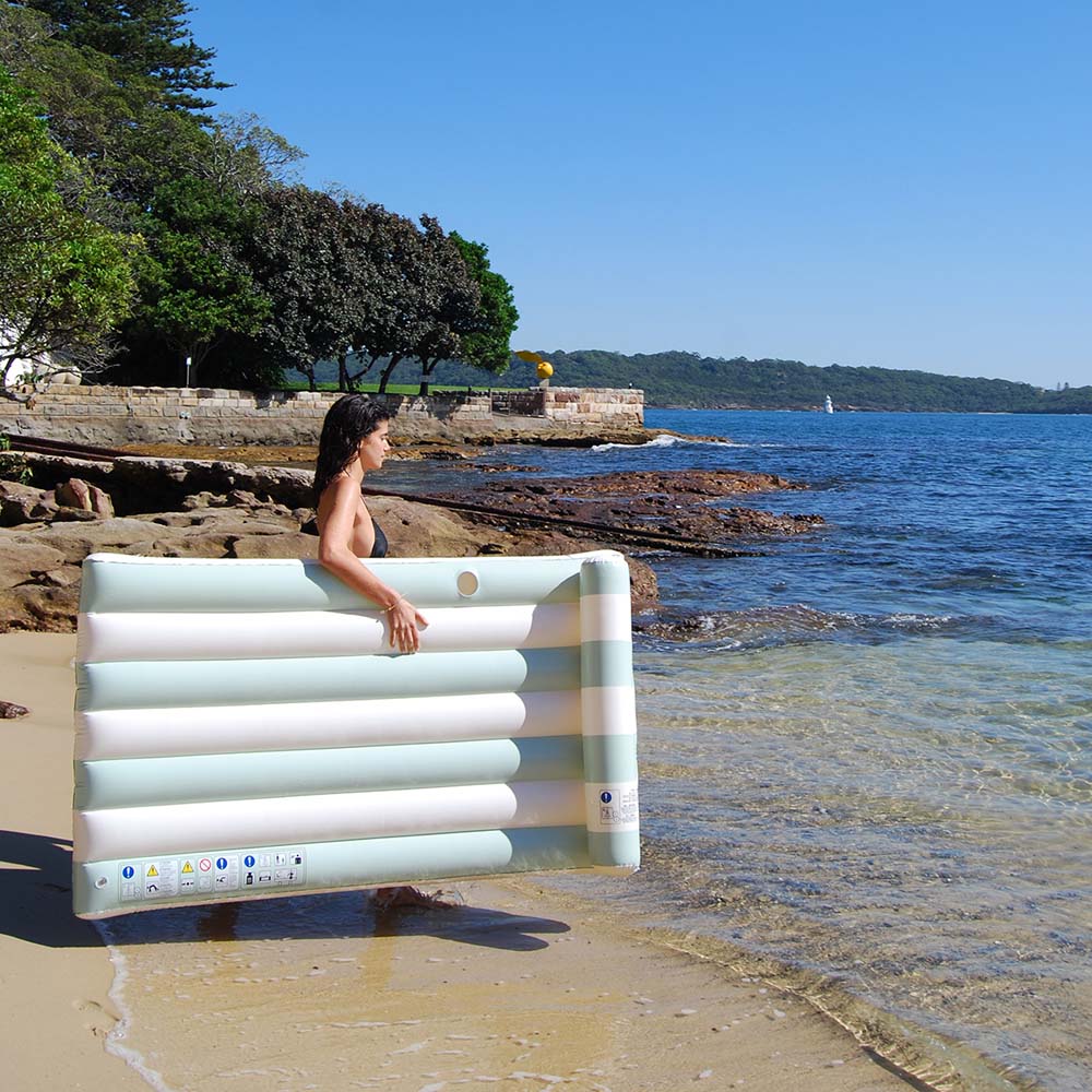 SUNNYLiFE Luxe Lilo green