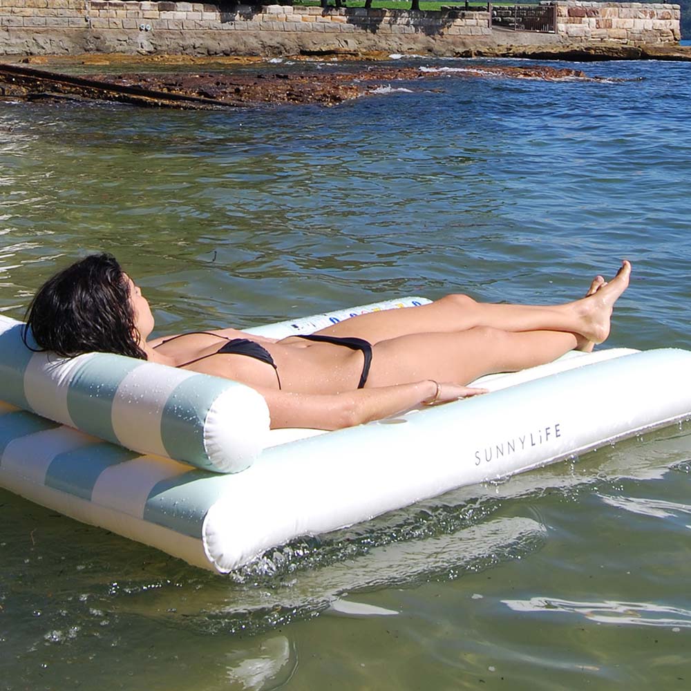 SUNNYLiFE Luxe Lilo green