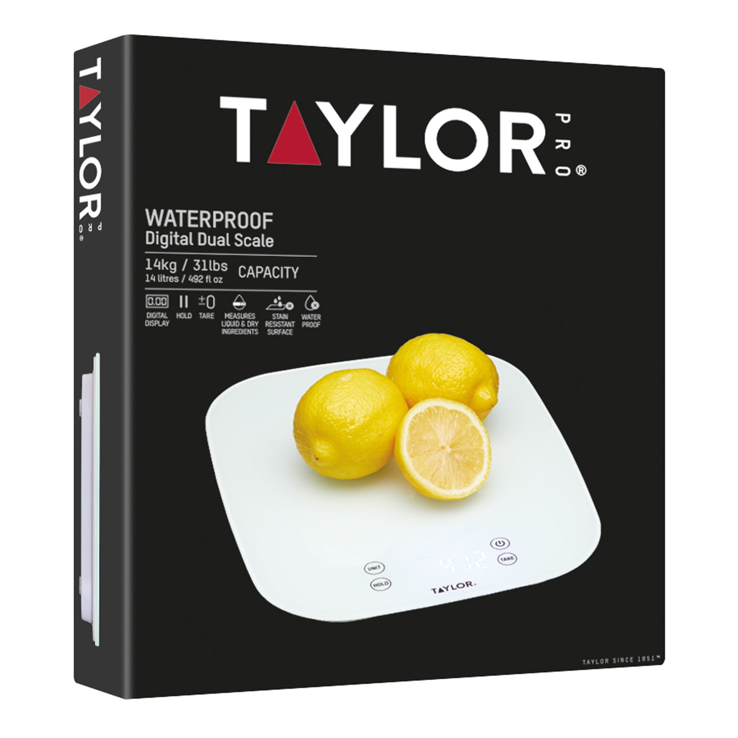 Taylor Waterproof Digital Dual Kitchen Scale