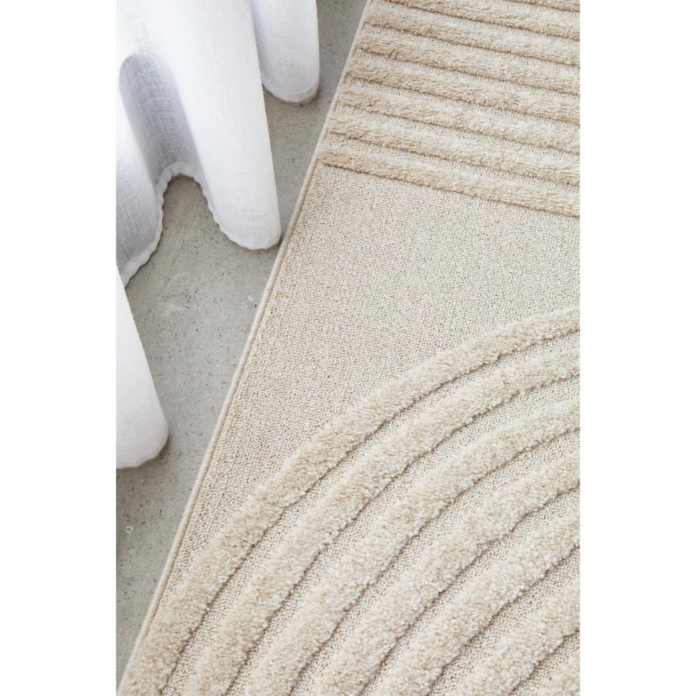 Rug Culture Lotus Abbey Rug in Beige at MyHouse. Rug with arch detail.
