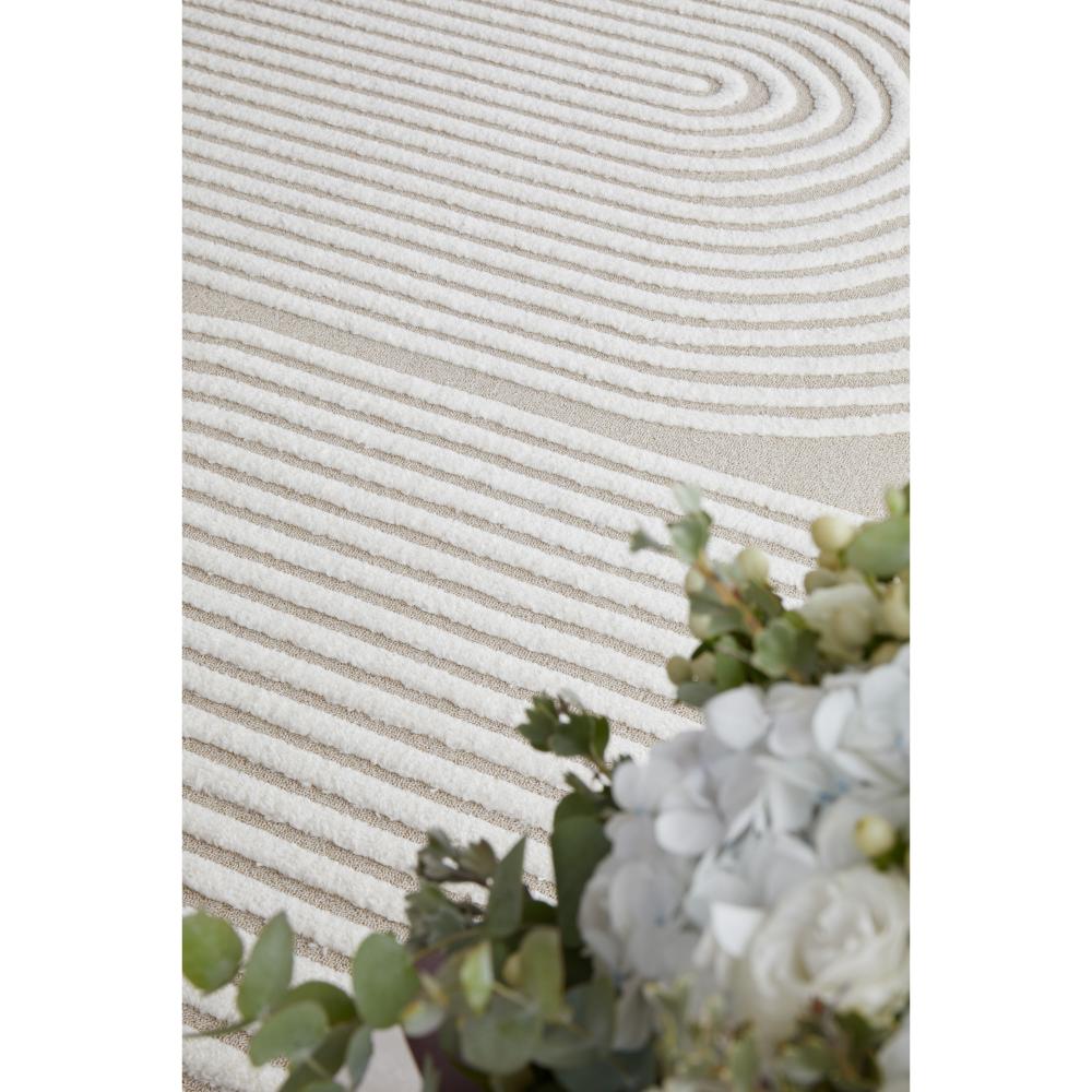 Rug Culture Lotus Abbey Rug in Mixed Beige and White at MyHouse. Rug with arch detail.