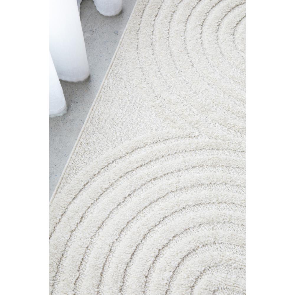 Rug Culture Lotus Abbey Rug in White at MyHouse. Rug with arch detail.