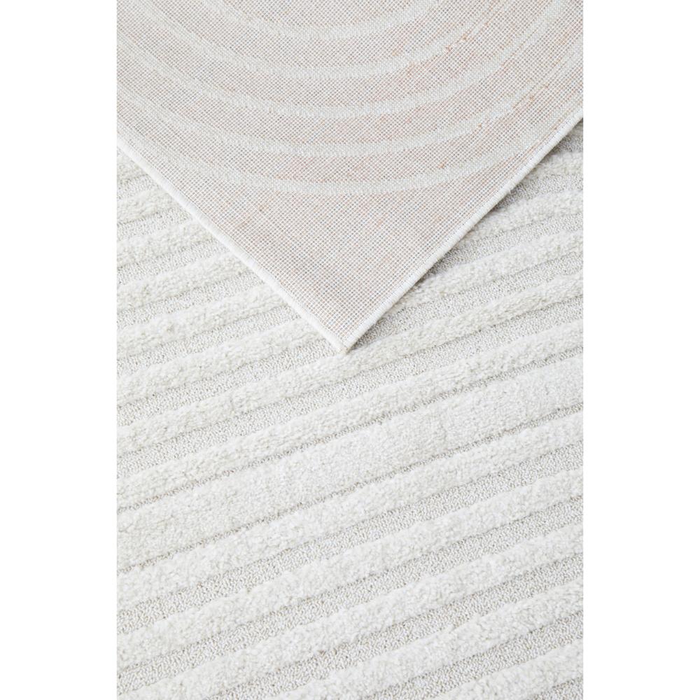 Rug Culture Lotus Abbey Rug in White at MyHouse. Detail shot of Rug with arch detail.