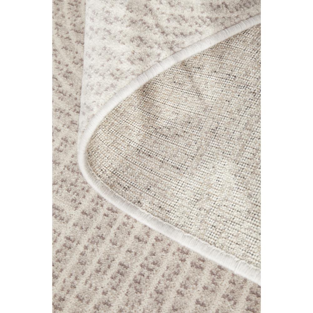beige colour wool rug with arch design detail image - MyHouse