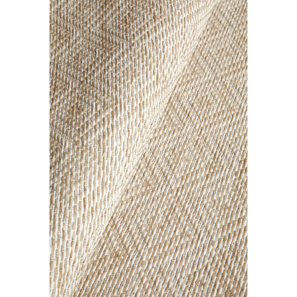 Beige brown diamond design indoor outdoor rug detail image - MyHouse