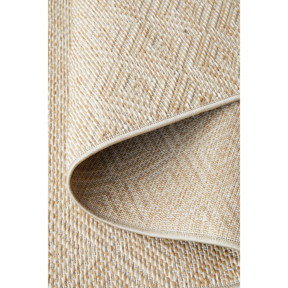 natural brown hallway diamond design indoor outdoor rug detail image - MyHouse