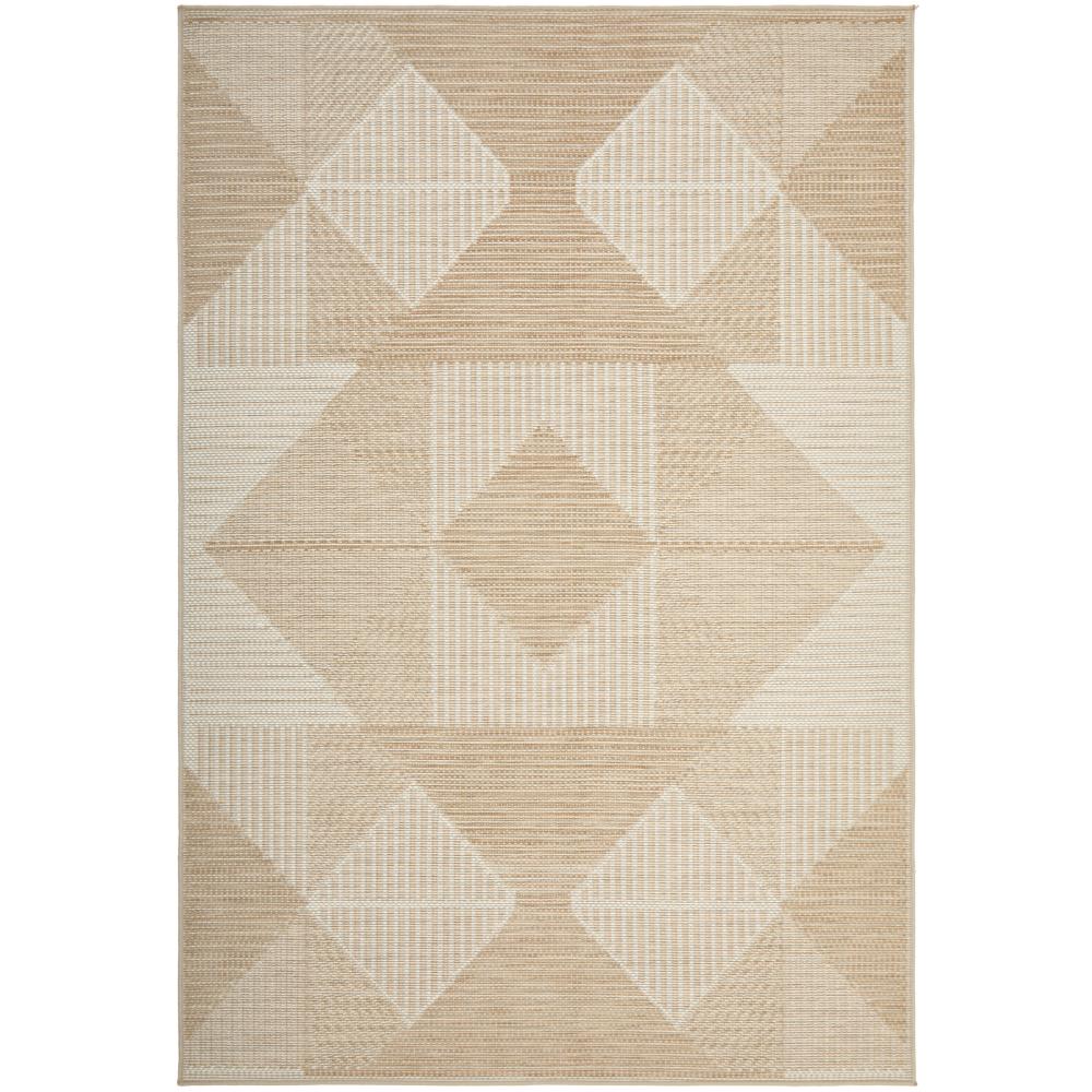 Rug Culture Patio Rico Rug - Natural Brown Geometric - MyHouse