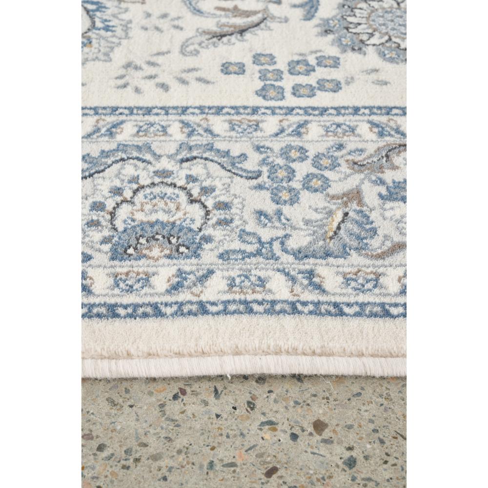 blue and white floral traditional rug detail image - MyHouse