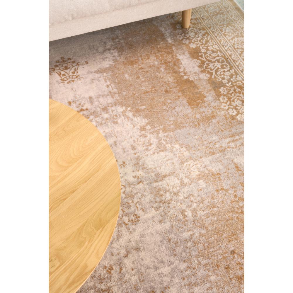 washed look Natural colour Wool Rug - MyHouse