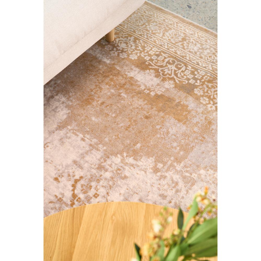 washed look Natural colour Wool Rug - MyHouse