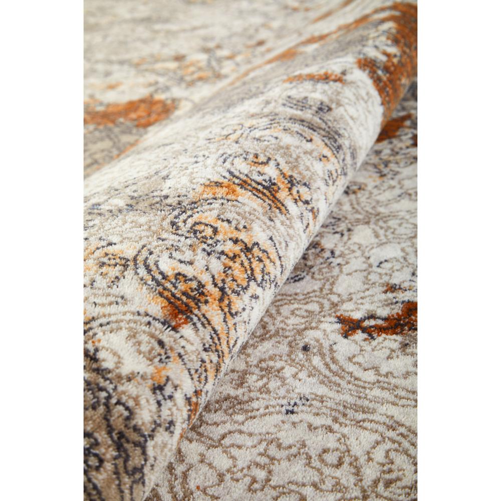 Brown and Blue Wool Rug detail image - MyHouse