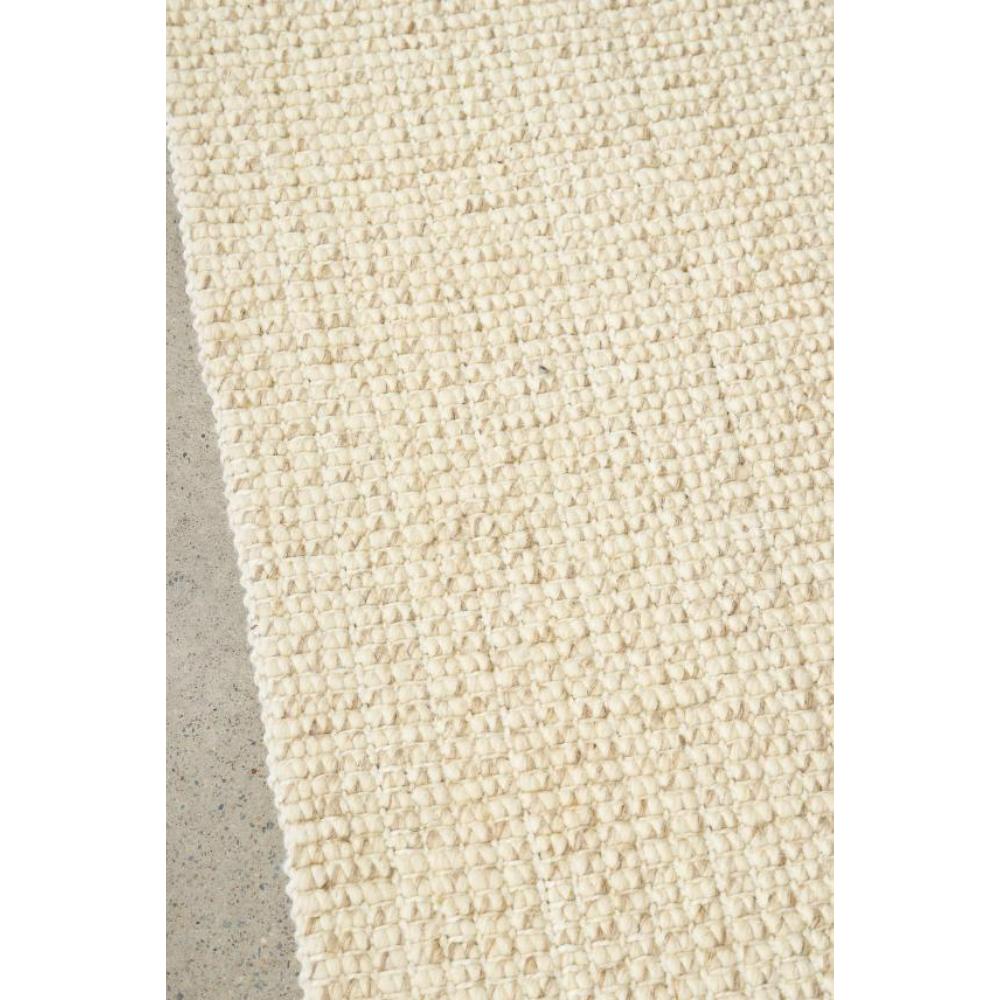 cream beige Hamptons style jute wool rug detail image - MyHouse