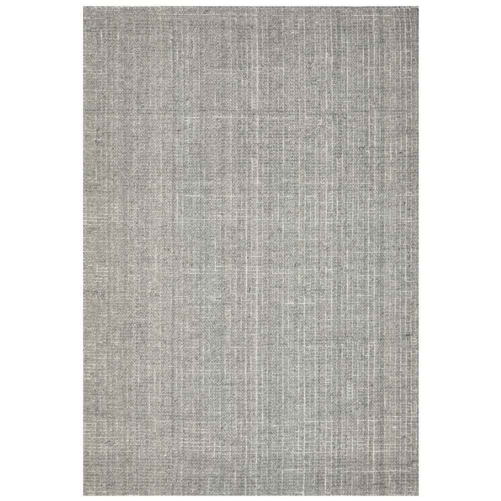Rug Culture Madras Parker Rug Dove Grey -Jute Wool Rug - MyHouse