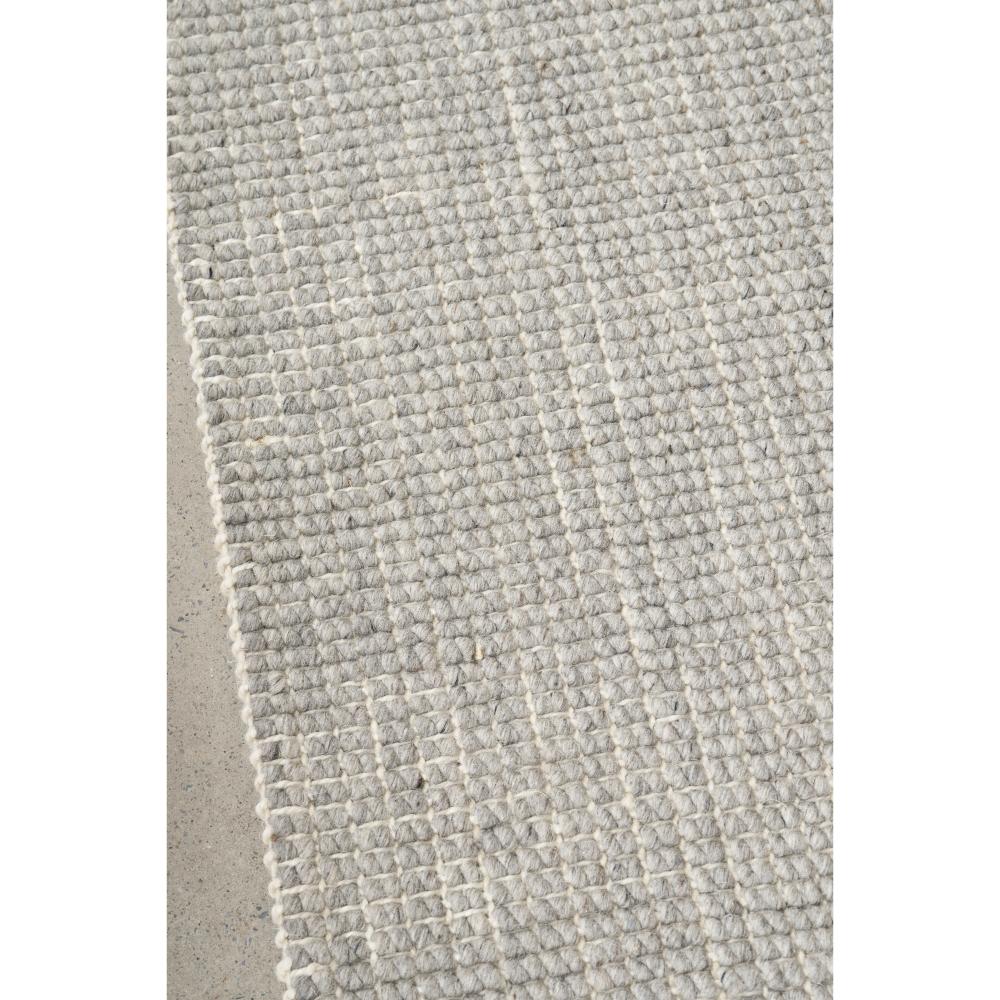 grey Hamptons style jute wool rug detail image - MyHouse