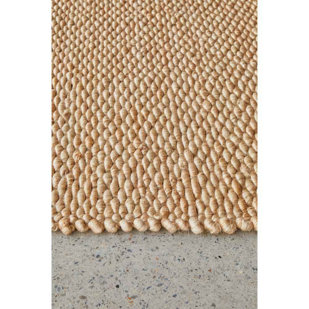 natural brown jute Hampton Rug detail image - MyHouse