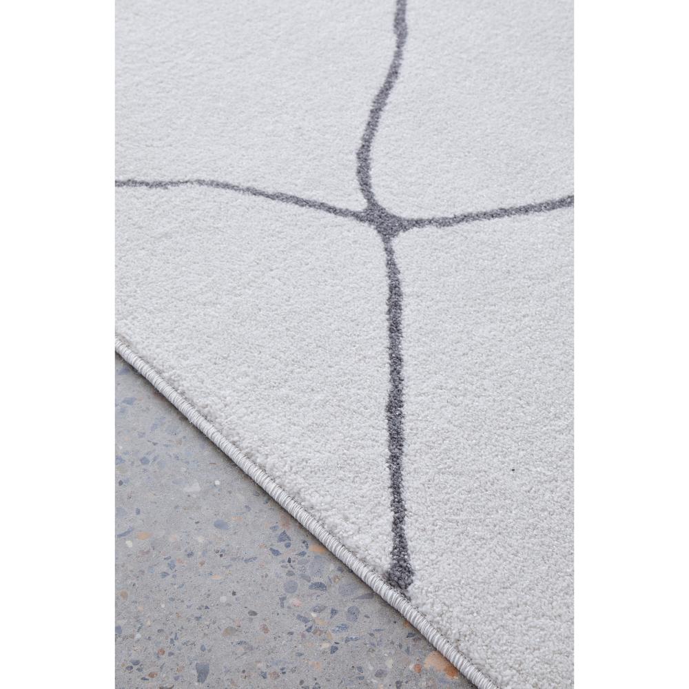 grey modern abstract rug detail image - MyHouse