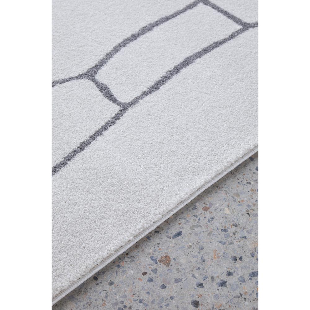 grey modern abstract rug detail image - MyHouse