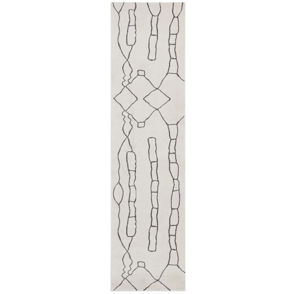 Rug Culture Paradise Amy Runner - grey abstract rug - MyHouse