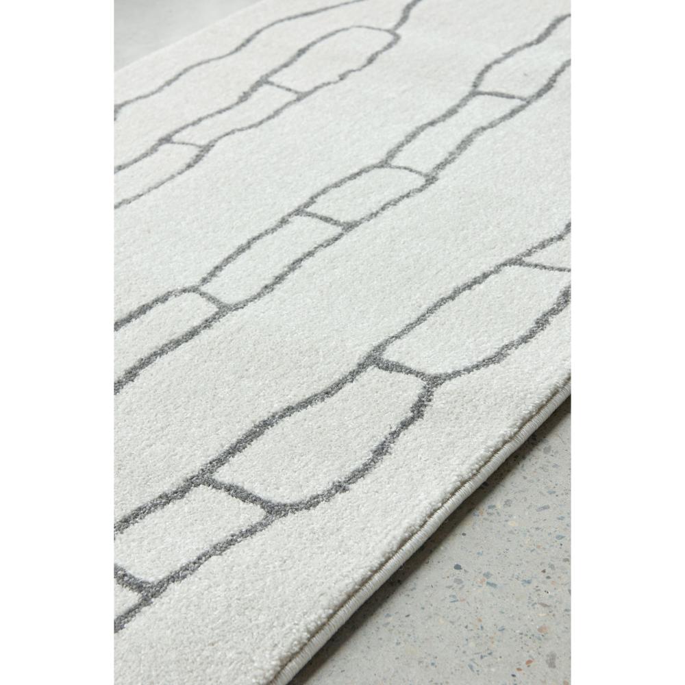 grey modern abstract floor runner detail image - MyHouse