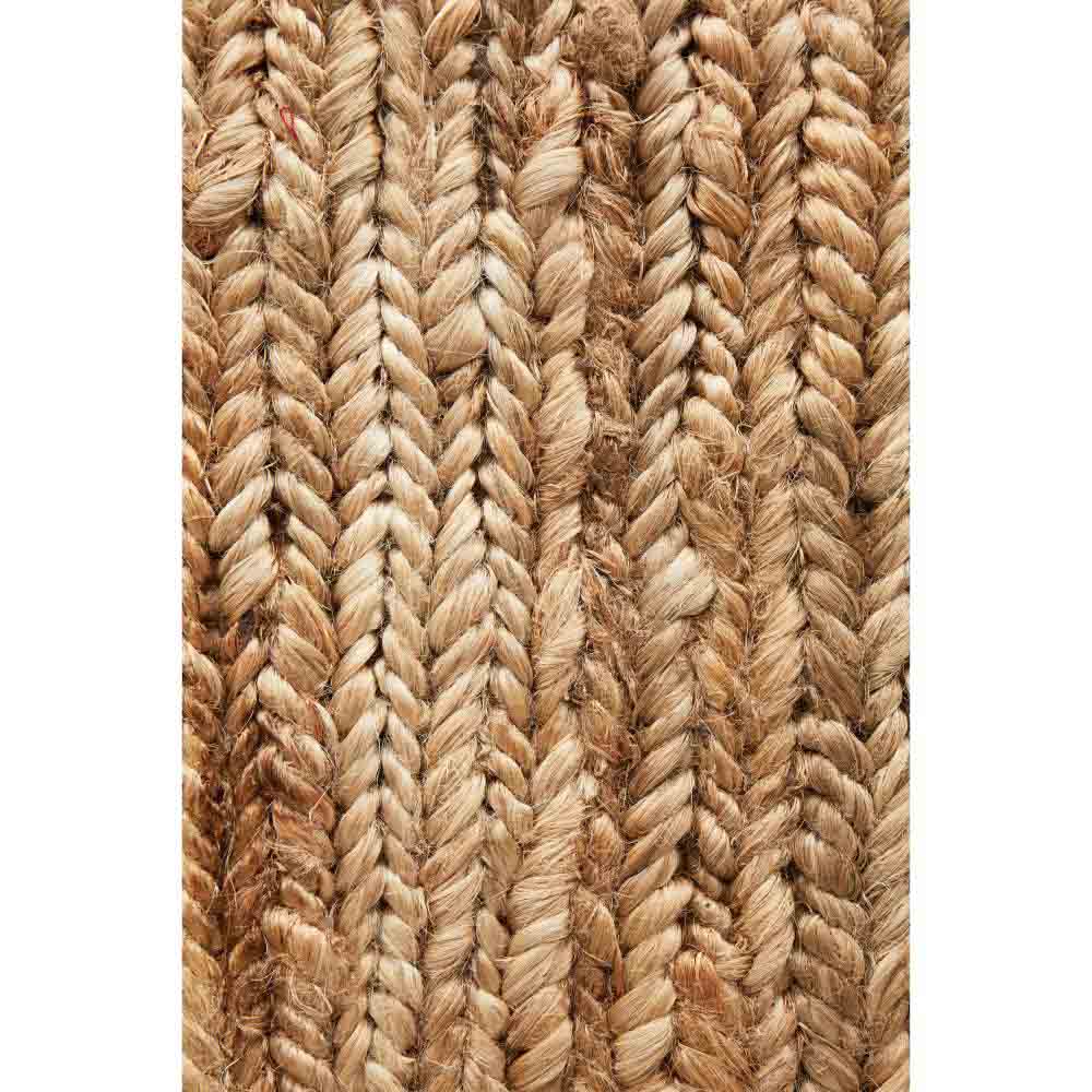 natural brown beige jute rug detail image - MyHouse