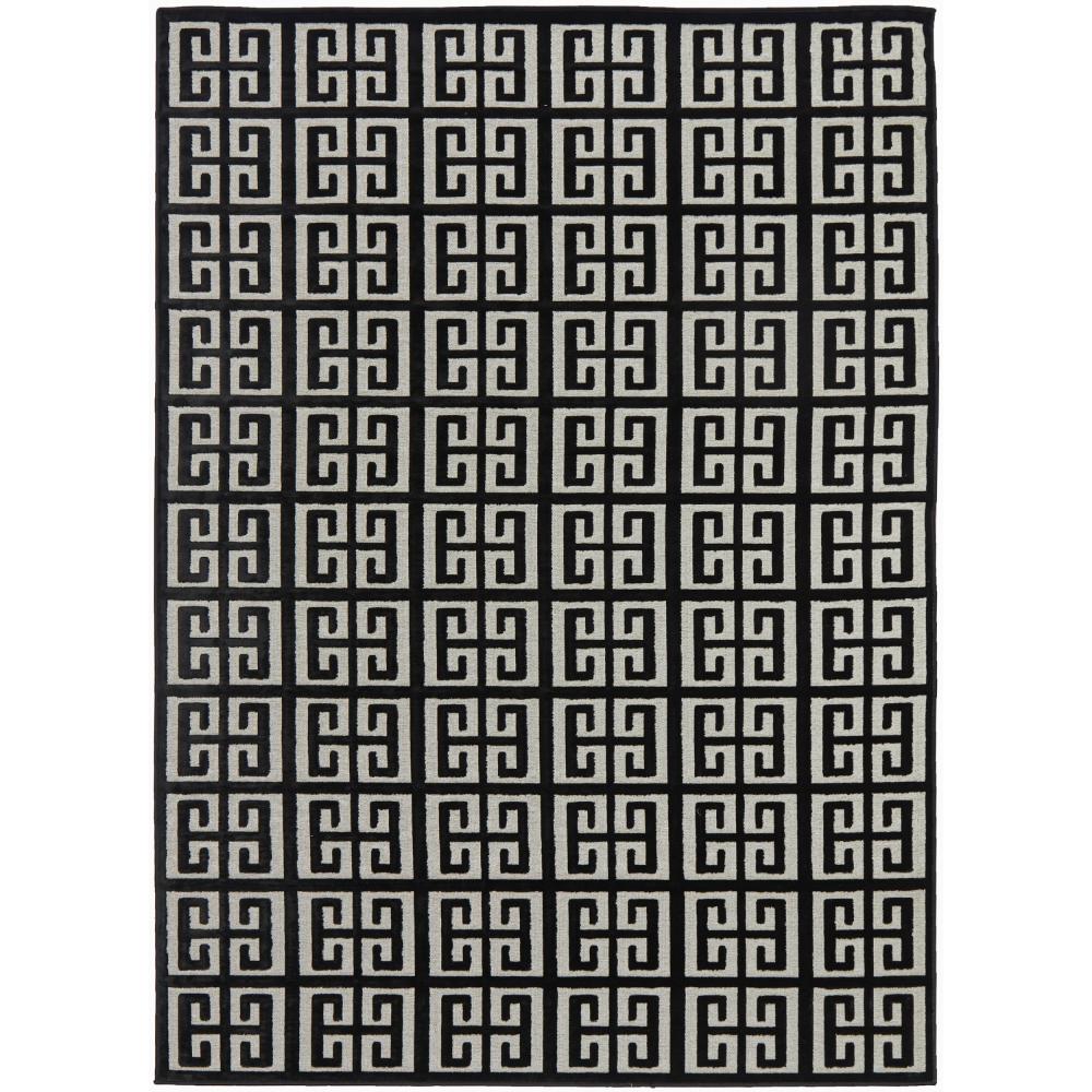 Rug Culture York Brenda Rug black & gold art deco - MyHouse