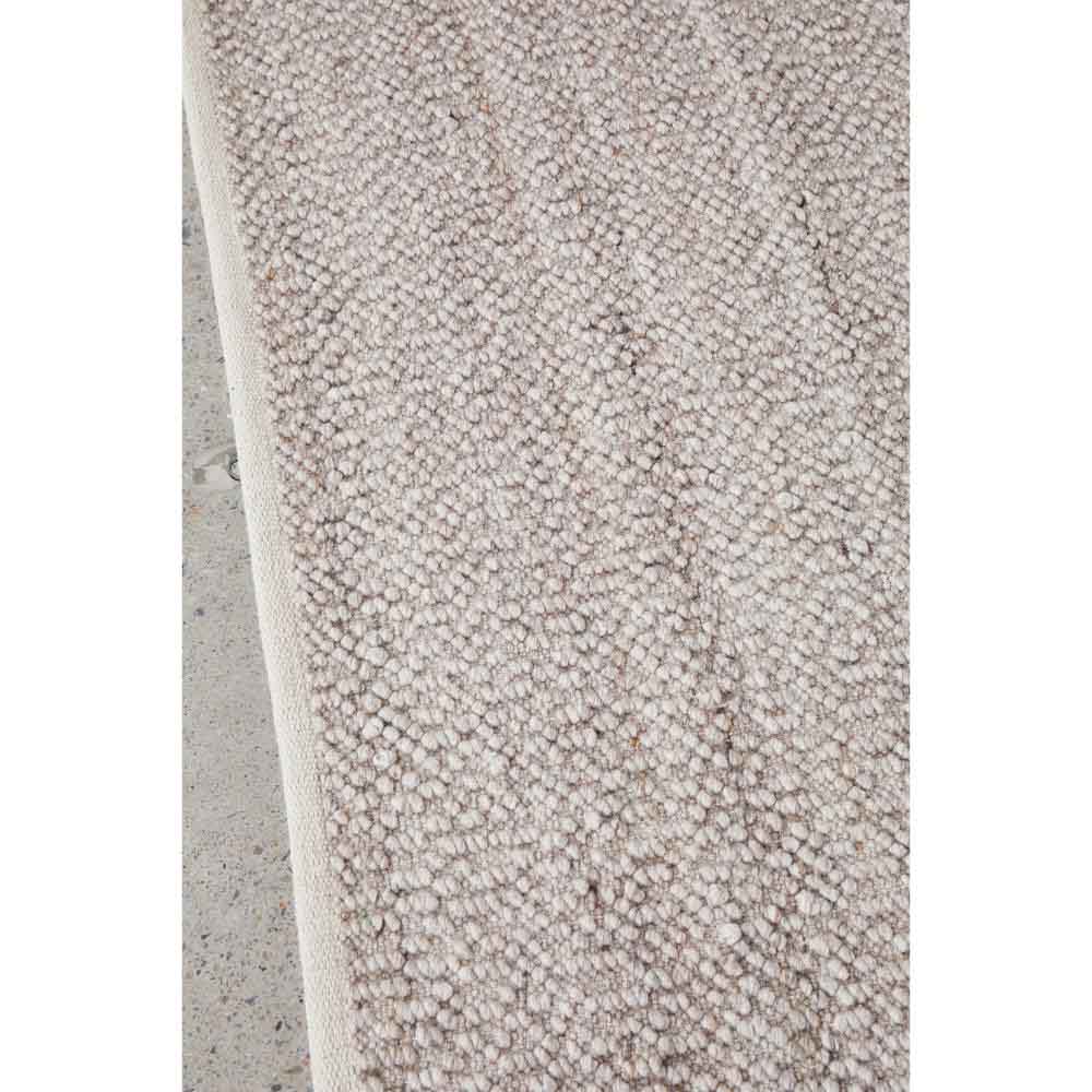 Natural beige boucle rug detail image - MyHouse