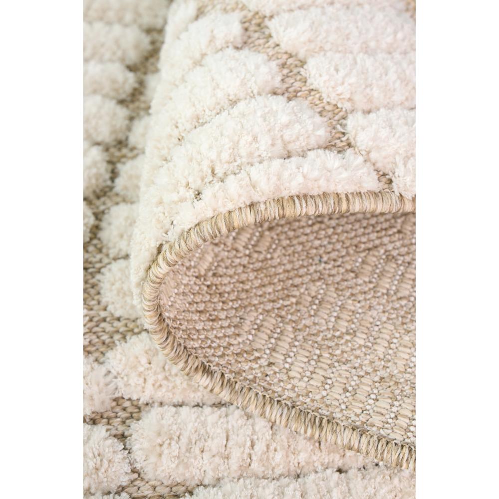Natural beige waves rug detail image - MyHouse