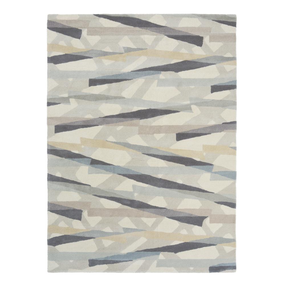 Harlequin Diffinity abstract wool Rug oyster grey - MyHouse