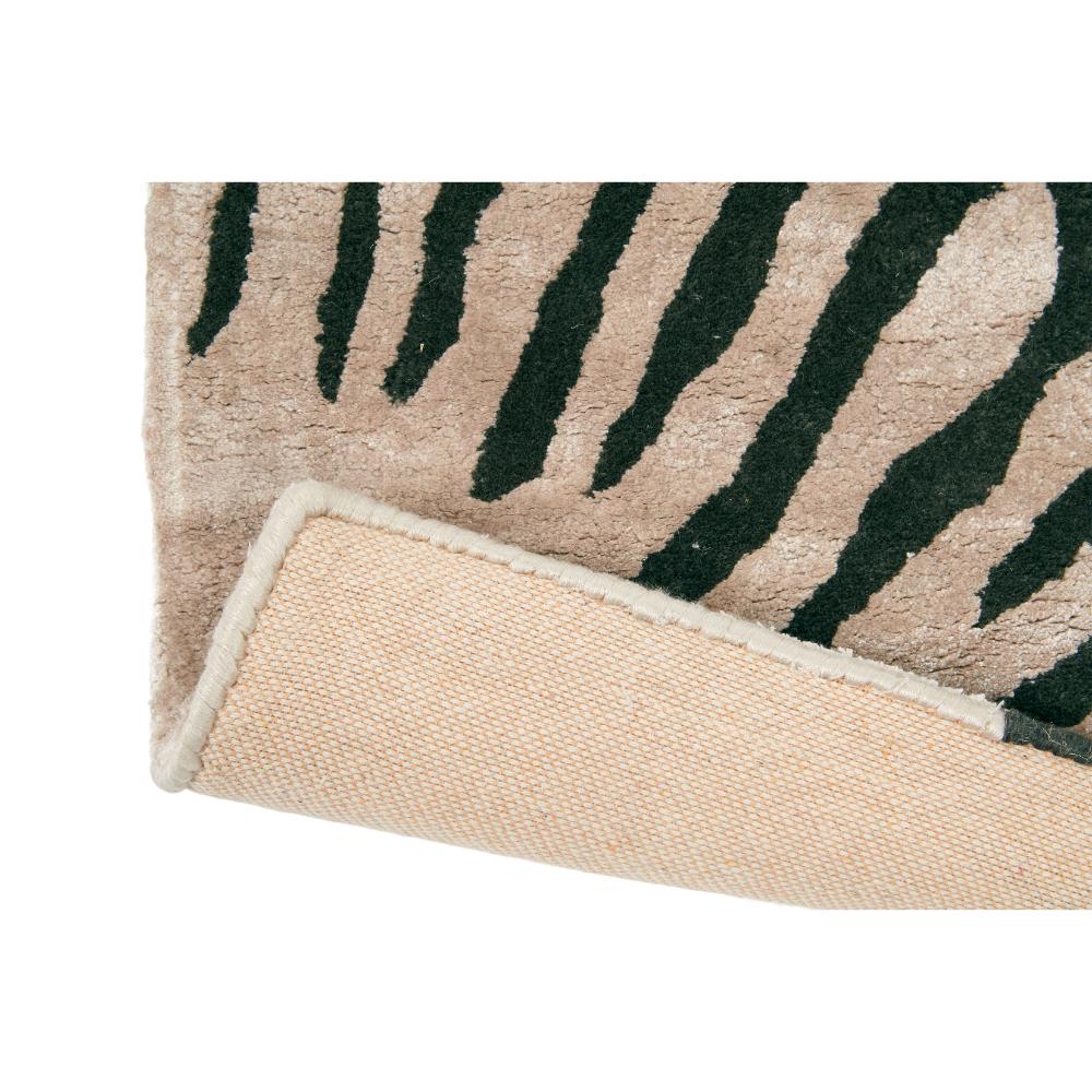grey starburst designer wool rug in detailed image - MyHouse