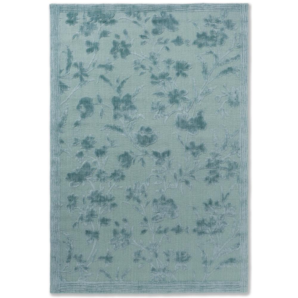Laura Ashley Rye Rug - sage green flower rug - MyHouse