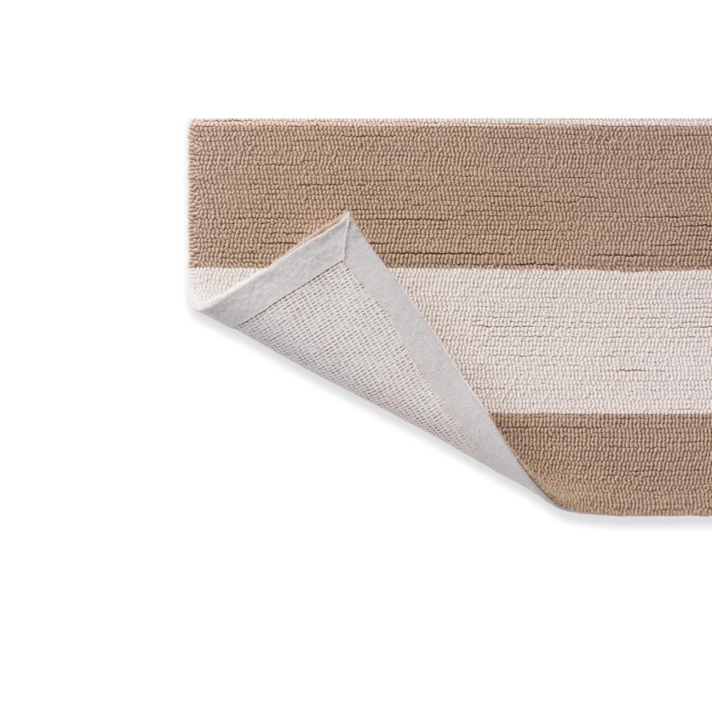 beige and white striped indoor/outdoor rug - MyHouse