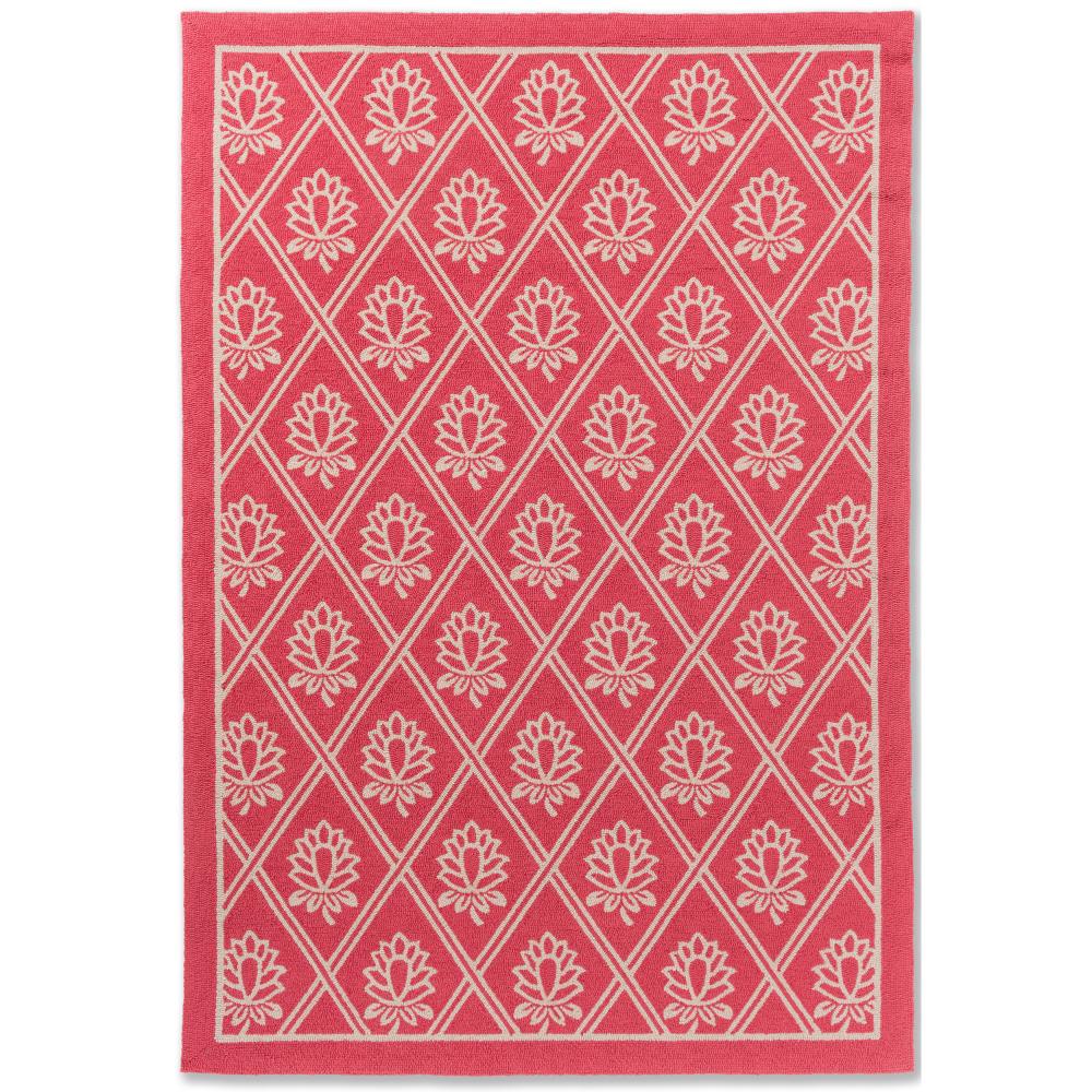 Laura Ashley Porchester Outdoor Rug Poppy Red - MyHouse