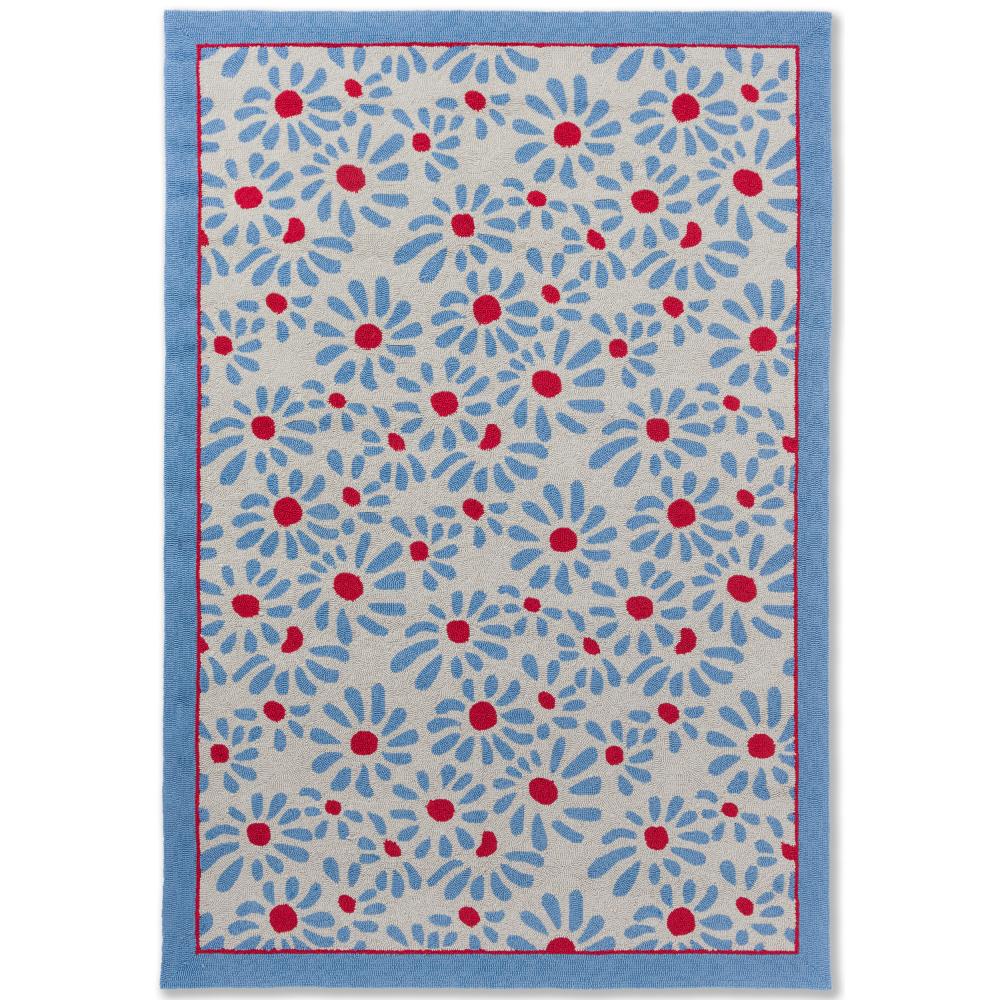 Laura Ashley Thorncliff Outdoor Rug Sky Blue - MyHouse