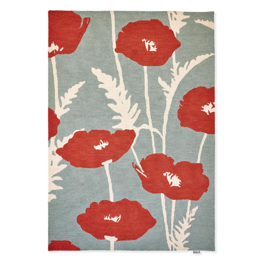 Scion Poppy Pop Rug Sage Poppy - MyHouse