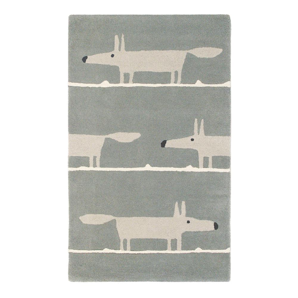 Scion Mr Fox Wool Rug Silver - MyHouse