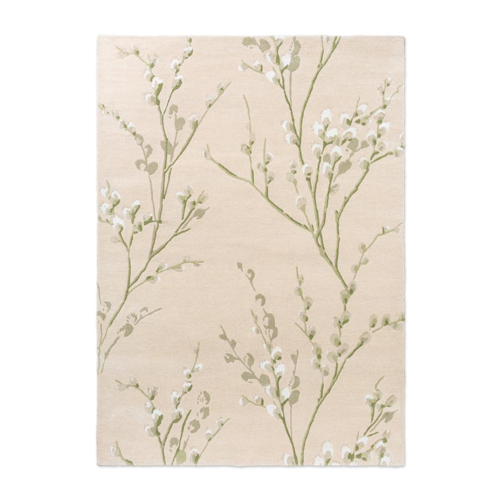 Laura Ashley Pussy Willow Rug Hedgerow Green - MyHouse