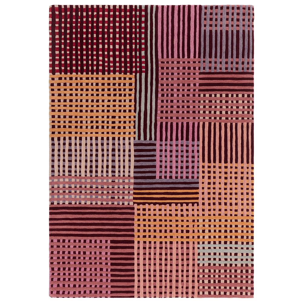 Asiatic Aspect Rug in Red