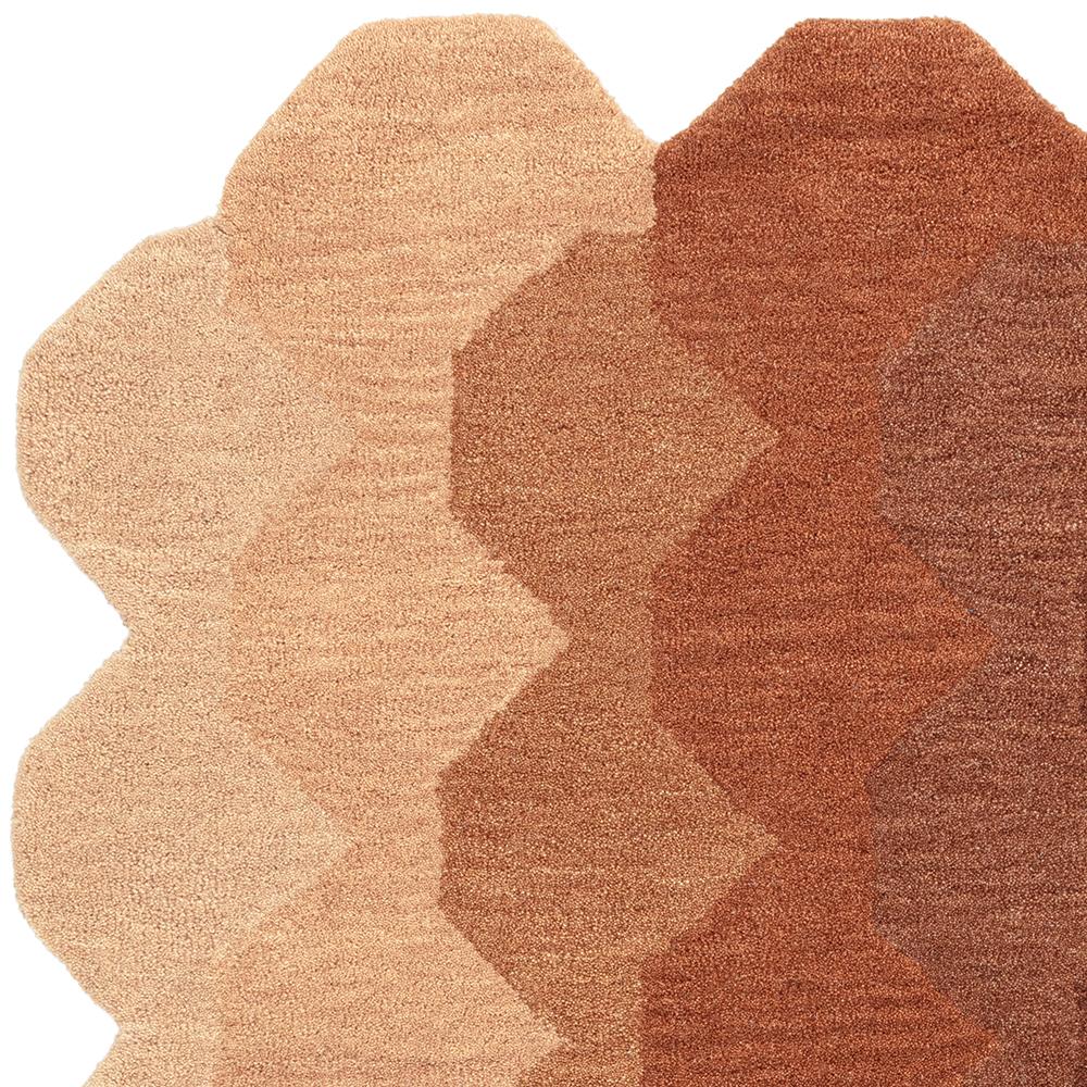 Asiatic Hive Rug Rust