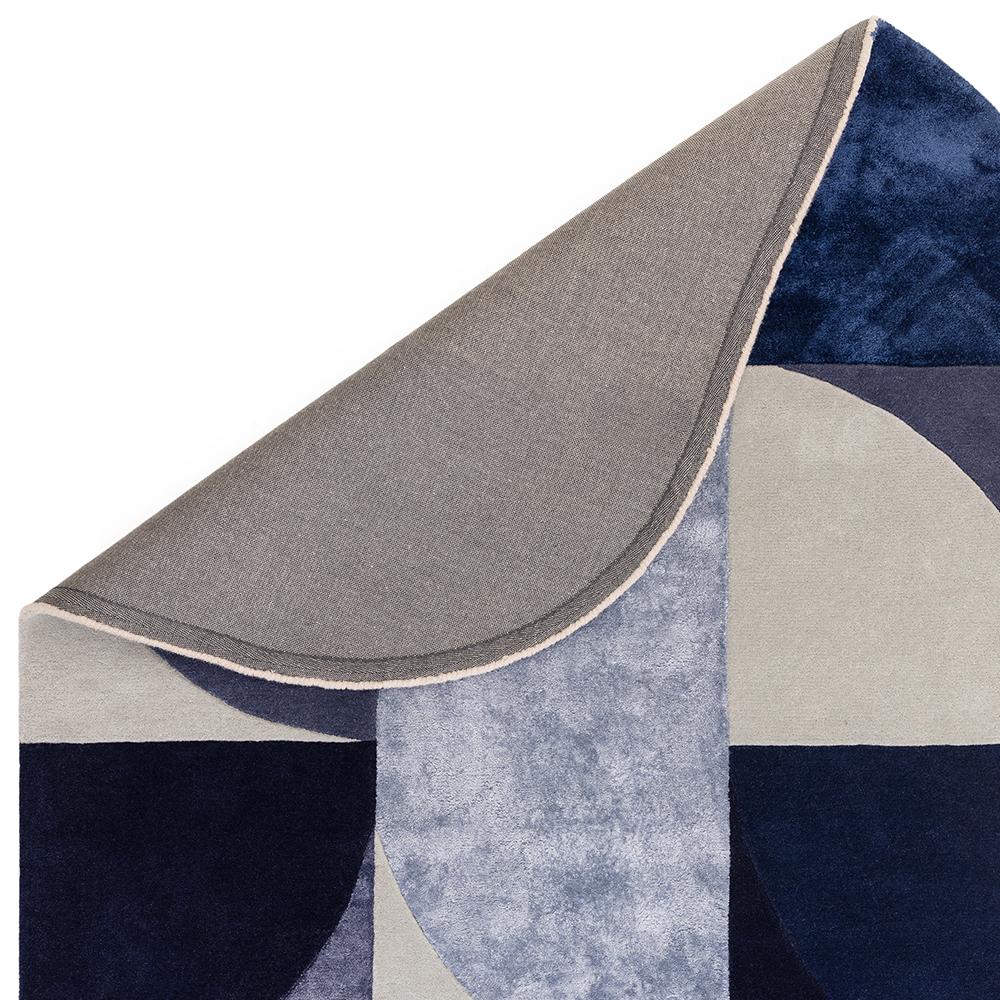 Asiatic Oval Rug Indigo Blue