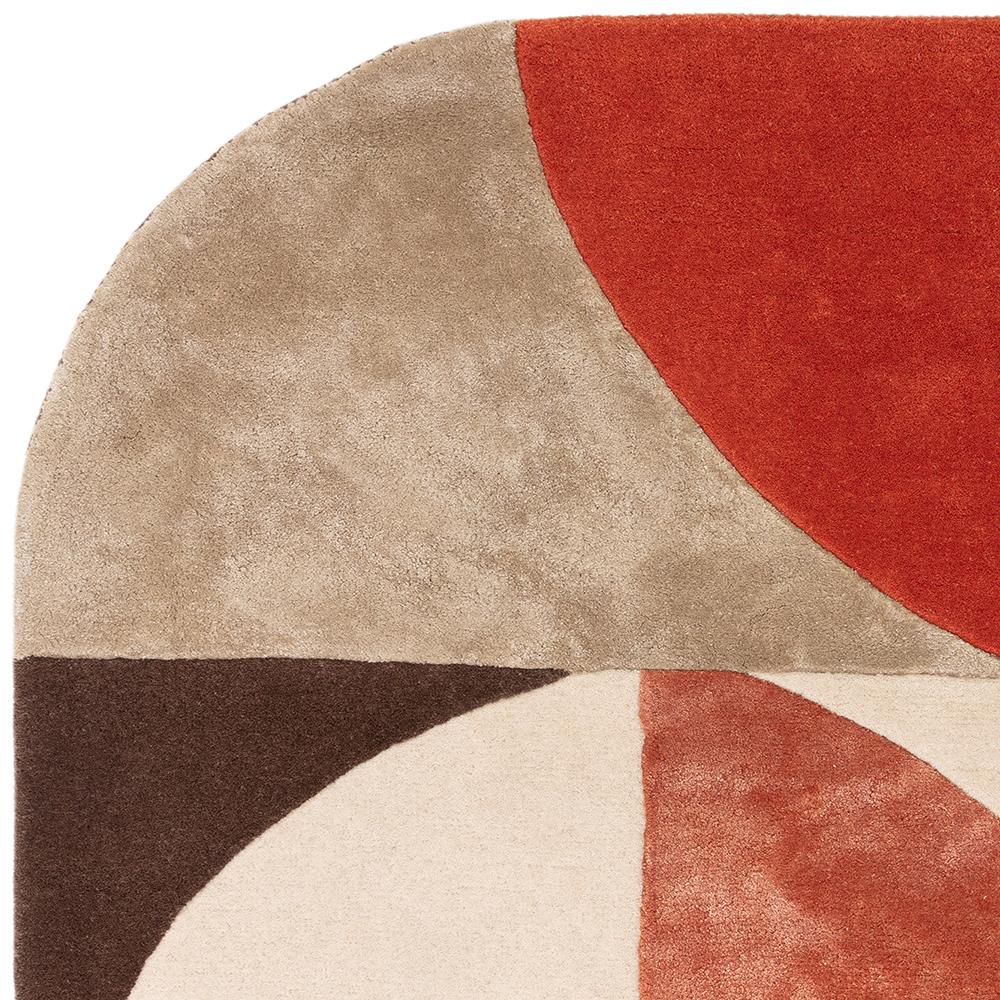 Asiatic Oval Rug Spice Red