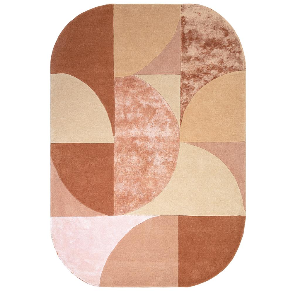 Asiatic Oval Rug Earth Brown