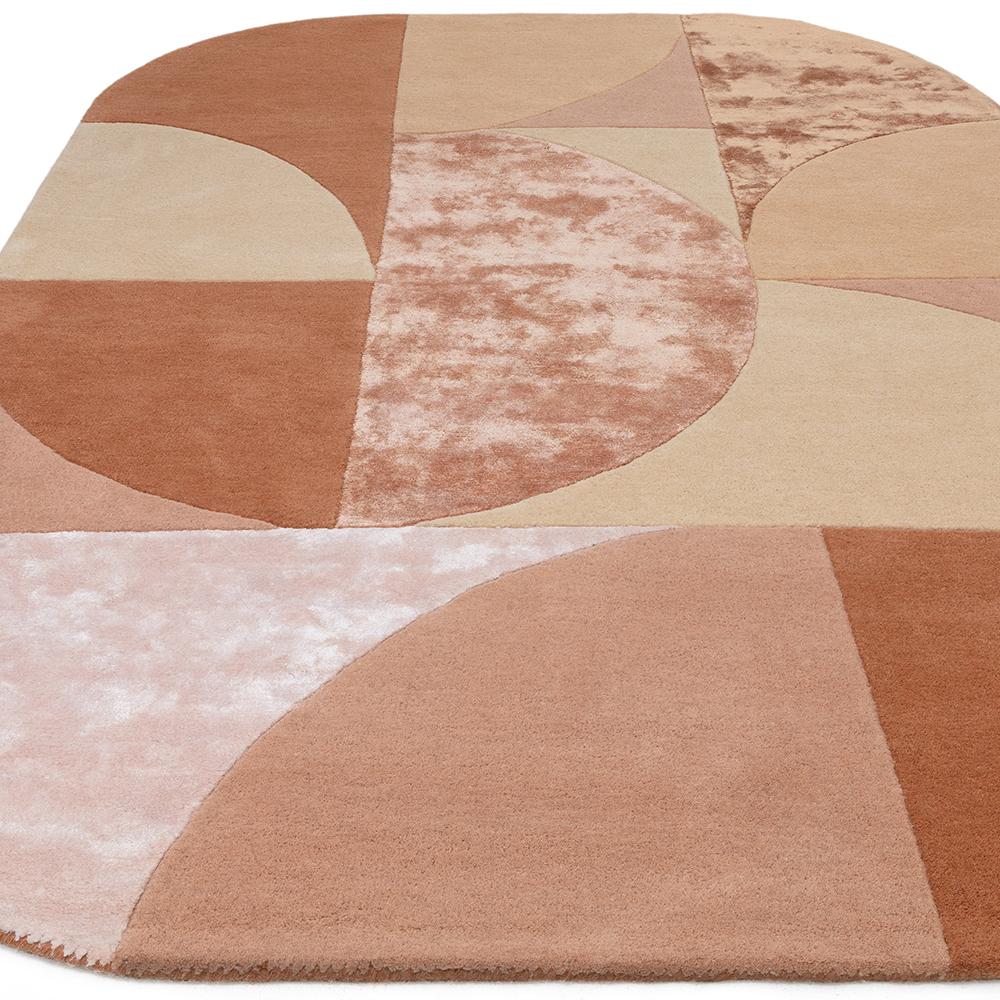 Asiatic Oval Rug Earth Brown